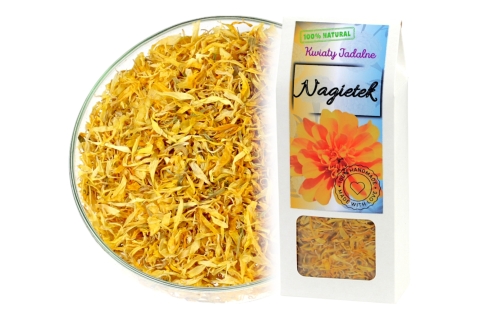 Kwiaty Jadalne NAGIETEK (15g) Do Dekoracji, Naparów i Na Prezent